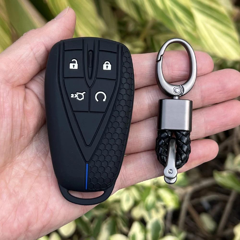 Silicone Car Key Case Soft Remote Cover Protector for Changan CS35 Plus CS55 PLUS CS75 PLUS Eado UNI-T UNI K Oushang X5 X7 EV