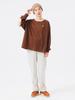 Beams Boy L/S TEE [Special Order] Champion Elbow Patch T-Shirt Women's Brown Size S