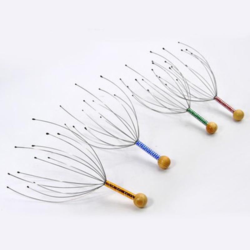 

1X Head Scalp Neck Massager Massage Headache Stress Relief Tension Relaxation onesize