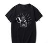 2026 New Style Mens ShortSleeved 100 Cotton Printed Pattern HipHop Casual LooseTee Shirt