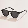 Vintage Small Frame Sunglasses for Women Trendy Oval Frame Sun Glasses Retro Shades Travel Beach UV400 Protection Eyewear