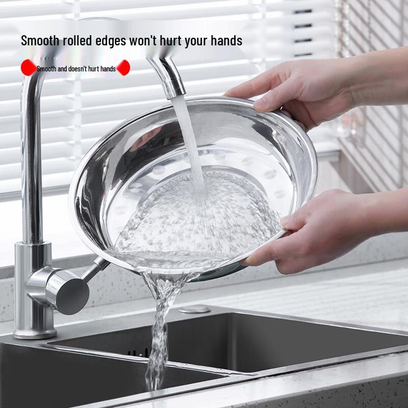 Camellia Stainless Steel Round Plates