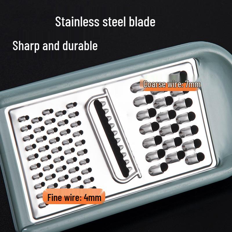 Multifunctional Julienne Slicer & Coarse Grater for Potatoes, Radishes, and Cucumbers