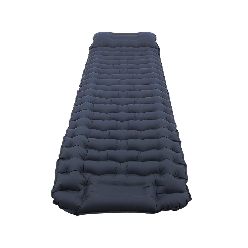 Camping Sleeping Pad Lightweight Inflatable Sleeping Mat with Pillow Hiking Sleeping Pad with Built in Foot Pump LT30