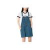 Levis Minimalist Pocket Design Commuter Denim Suspender Skirt Women Skirts Blue 000SJ-0000