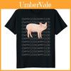 Premium Quality Mens Funny Oh My God Pig T-shirt With Comfortable Short Sleeves