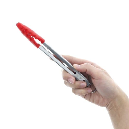 Blanche Associ? SO Silicone Tongs, Mini, Red, 21cm, Dishwasher Safe, Heat Resistant Up To 280C, Cold Resistant Up To -70C, Silicone, A54842