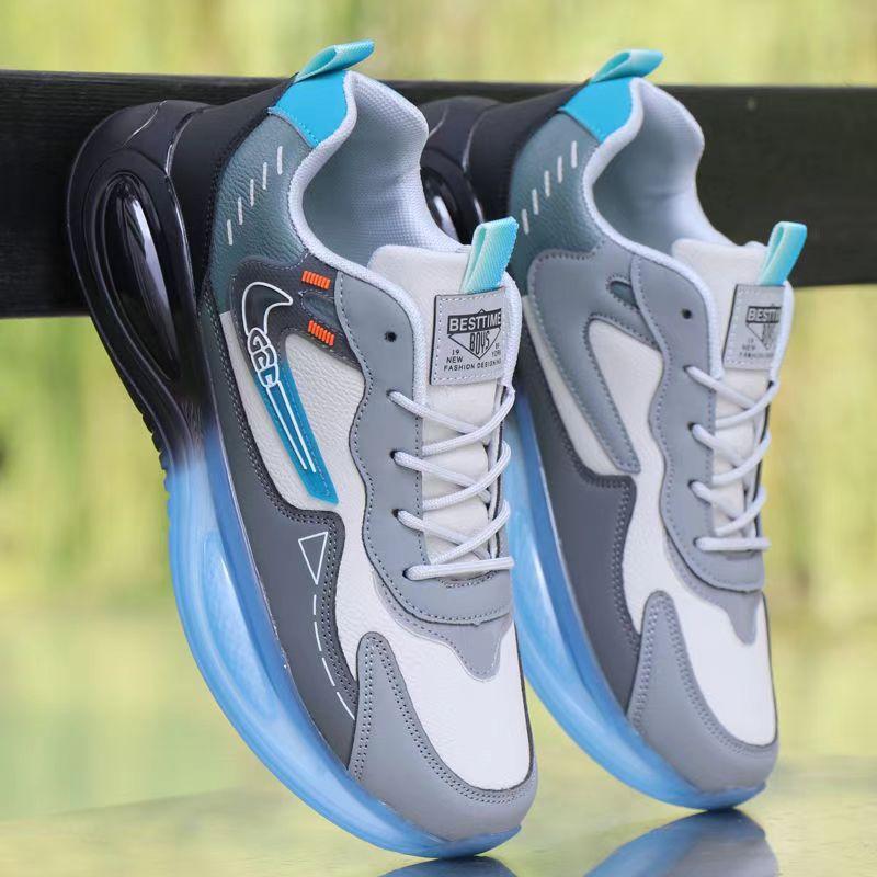 Ultra-light running shoes autumn new leather waterproof student sports shoes casual shoes