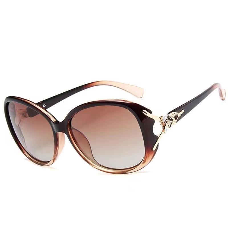 

Солнцезащитные очки Женские солнцезащитные очки Женские Круглое лицо Звезда Мода Лисья голова Удлиненное лицо Защита от УФ лучей Очки коричневый