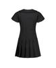 ILLIGO Rose Pleated Mini Dress Black