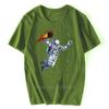 Astronaut Play Moon TShirt Like Basketball Funny Tshirt Childish Dream Cotton Mars T Shirt Unisexs Clothes Oversized Unisex Tops