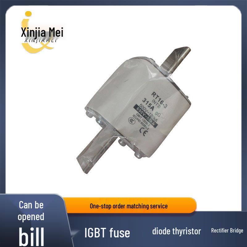 

RT16-3 NT3-630A Ceramic Blade-Type Low Voltage Fuse Element, Square Tube 355A