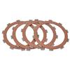Motorcycle Steel Friction Clutch Plate Kit For Honda NX250 MD21 XR250 XR250R ME06 XR NX 250 XL350 XL350R TRX400