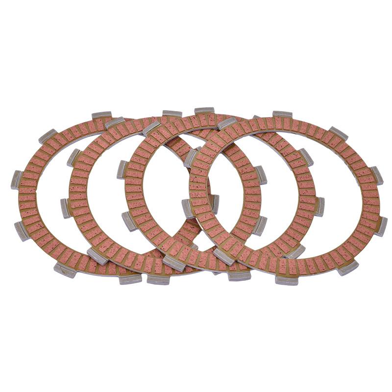 Motorcycle Steel Friction Clutch Plate Kit For Honda NX250 MD21 XR250 XR250R ME06 XR NX 250 XL350 XL350R TRX400