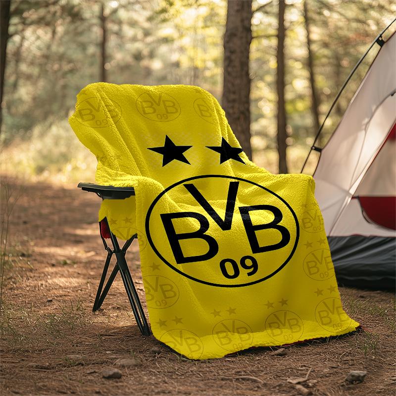 1 Stück B-BVB Themen-Decke - Digitaldruck, Polyester, Gemütlich für alle Jahreszeiten, Perfekt für draußen und Reisen