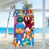 Pocoyo Personalized Name Beach Towel Super Soft Microfiber Quickdry Fabric Suitable for Sports Travel Swimming Yoga Bathroom Beach And Pool