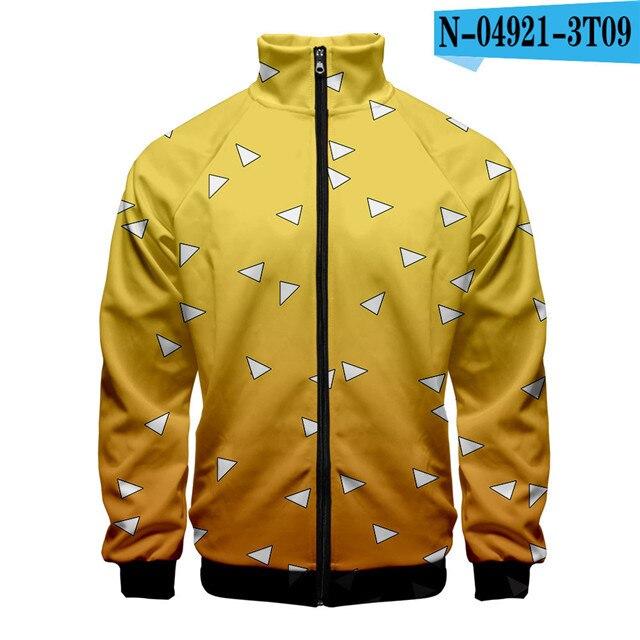 Пальто японского аниме Kimetsu no Yaiba толстовка Kamado Tanjirou Kamado Nezuko Sabito Iguro Obanai косплей мужская куртка толстовки XXXXXL 2439₽