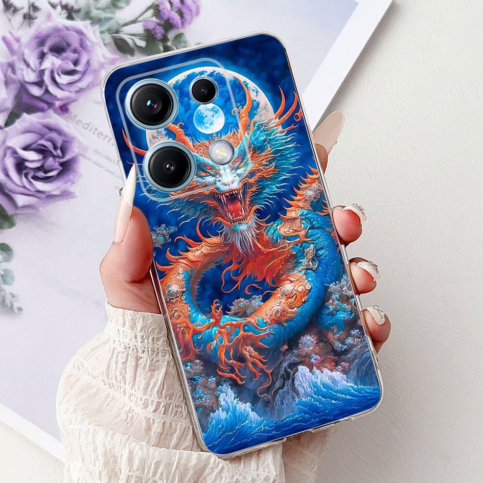 New Case For Xiaomi Redmi Note 14S Cover 2025 Popular Cartoon Astronaut Soft Silicone Clear Cover For Redmi Note14s 4G Shell New