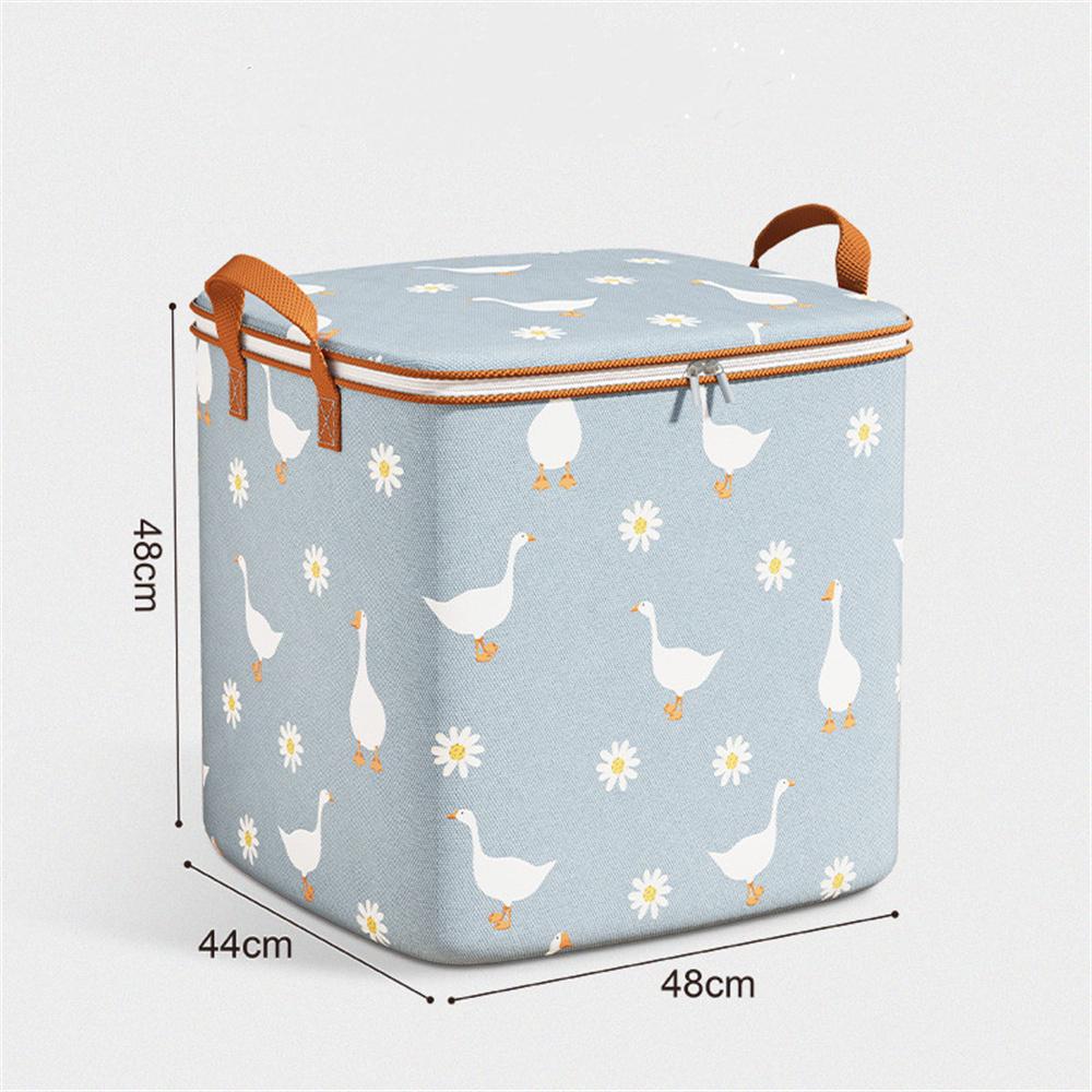 

Большая вместимость корзина для хранения одежды и одеял, складная сумка для хранения одеял 100/140/180 л, складной ящик для хранения нижнего белья и одеял