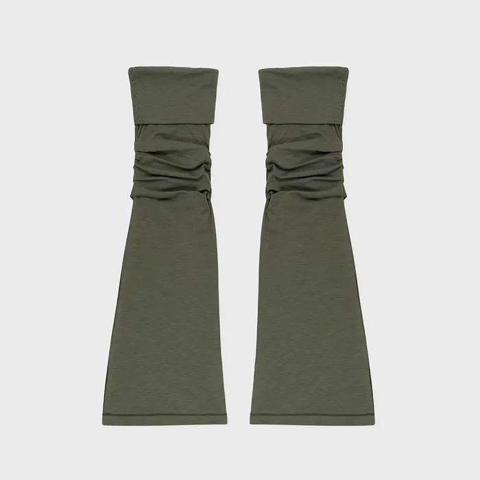 Polartec Delta FlexAir Beinlinge Oliv