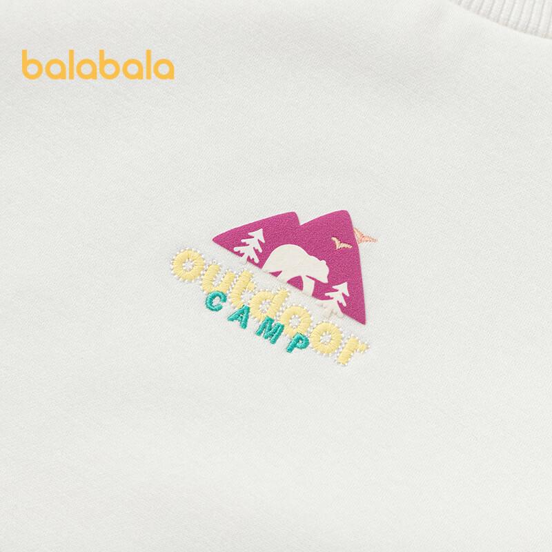 Balabala Girls' Winter Warm Fleece Lined Sweatshirt