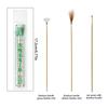 2/3Pcs Goose Feather Earpick Wax Remover Curette Adult Bamboo Handle Ear Dig Tools Spoon Cleaner Stick Health Care Ear Cleaner