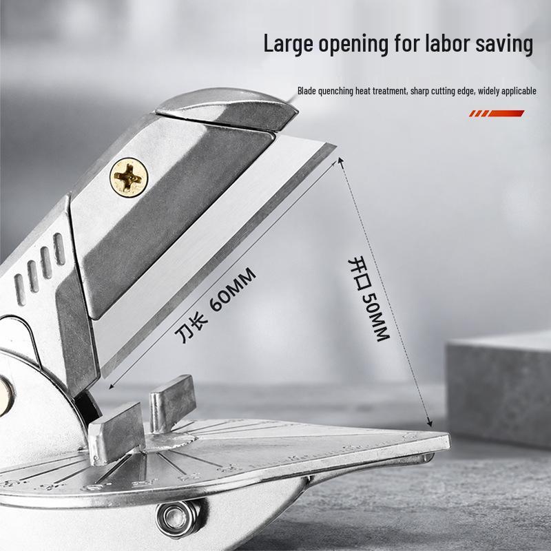 45° Trunking Angle Shears - Woodworking Trim & Right-Angle Line Bending Tool