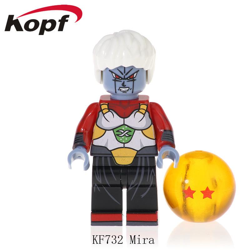 Dragon Ball Doll Building Block Villain Small Particle Splicing Doll Single Toy Bag