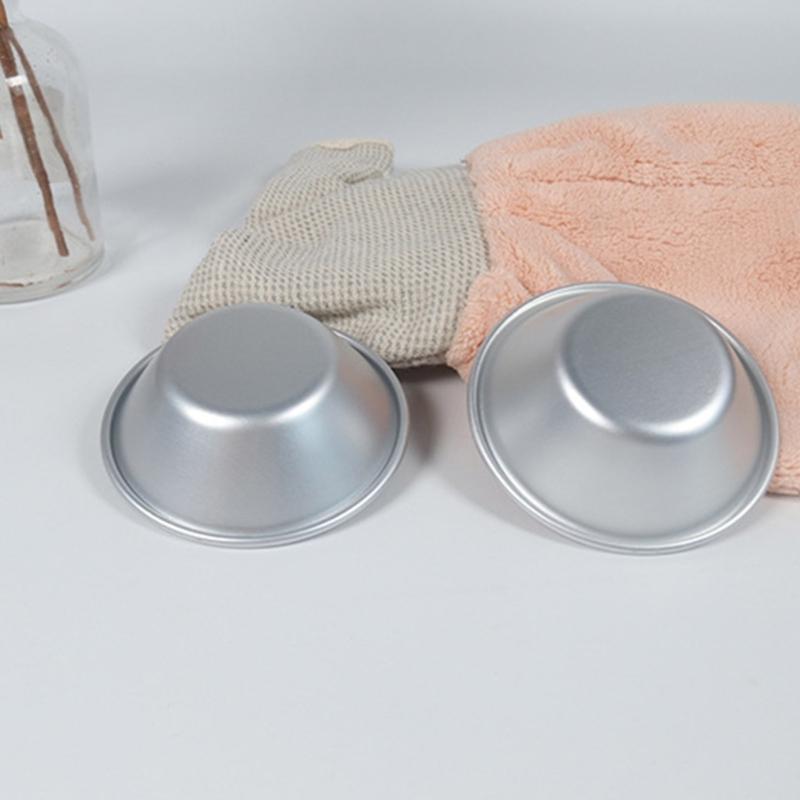 10 PCS Tart Pans Mini Molds Pastry Mold Aluminum Alloy Material Eggs Tart Molds Small Cupcake Mold Gift for Baking Lover