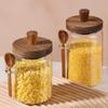 AirTight Glass Coffee Bean Storage Container, Food Storage Jar, for Beans, Grounds Coffee, Tea, Flour, Cereal, Sugar  jars