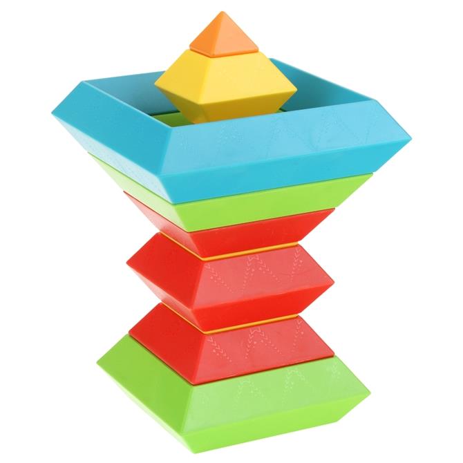 Lubanta Creative Construction Blocks Spatial Geometric Figures 15 pcs.