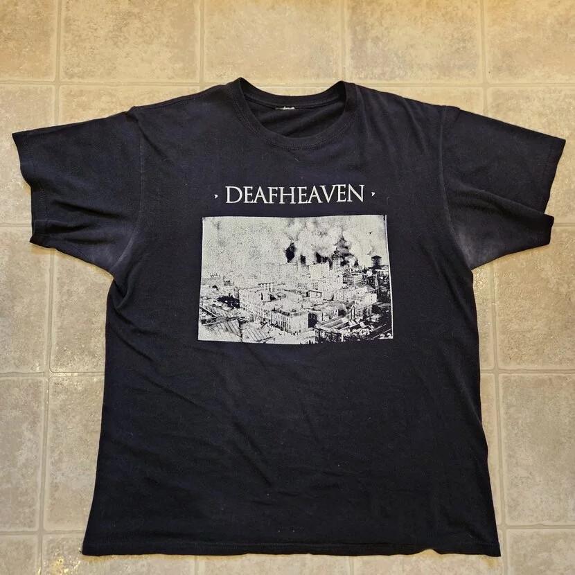 Deafheaven Band Earthquake Short Sleeve Shirt Unisex Concert S5XL TR689 Unisex T-Shirt