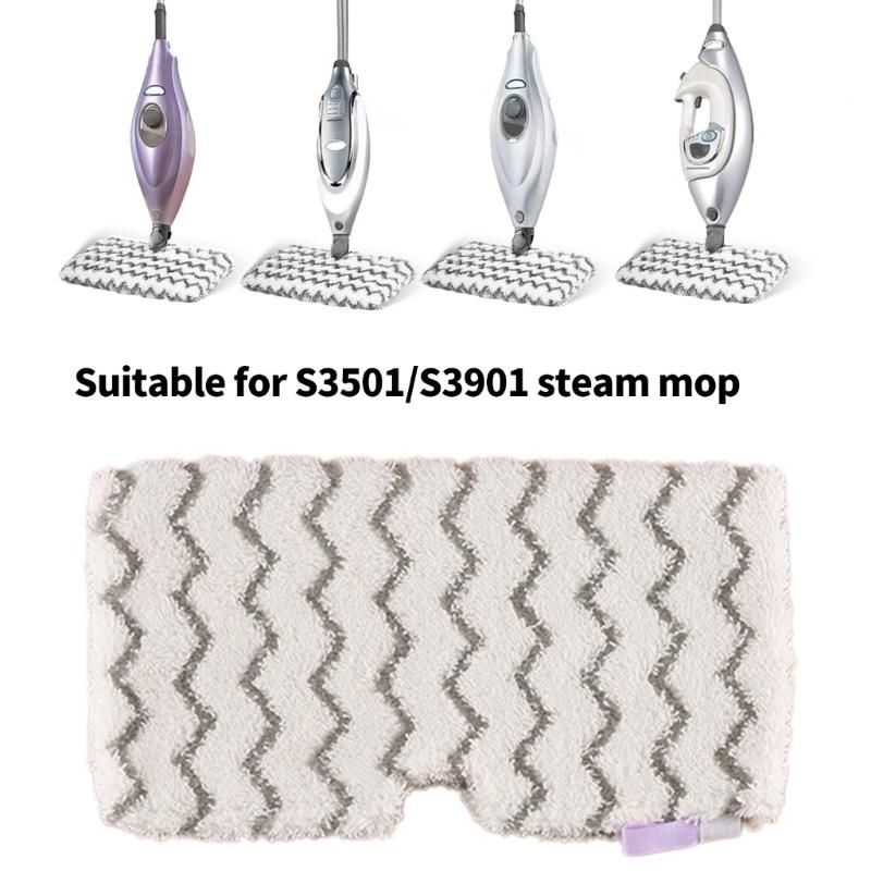 Reusable and Washable Replacement Mop Pad Offering Enhancing Absorption and Quick Dry Fabric Suitable for Steam Mops