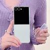 Christmas Ghost Halloween Case For Samsung Z Flip 8 7 FE 6 5 4 Clear PC Slim Hard Folding Phone Cover For Galaxy Z Flip8 Flip7 Flip6 Flip5