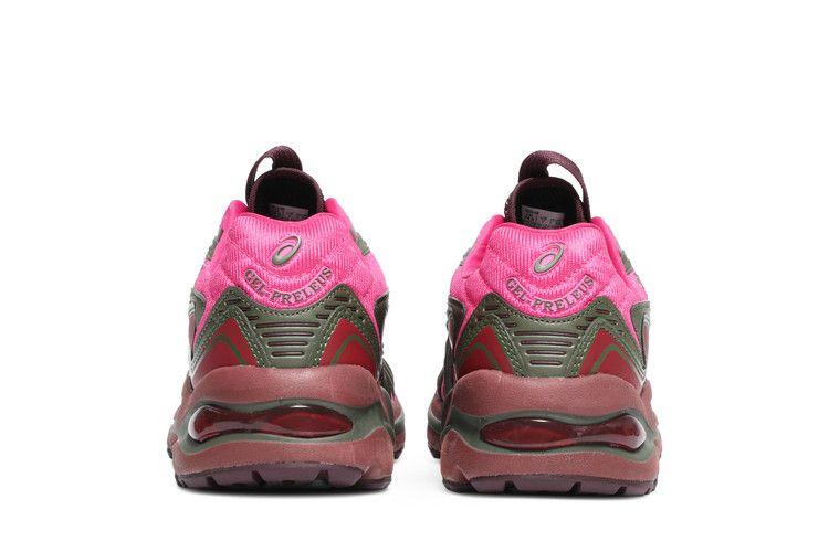 Women's Sneakers ASICS FB1-S Gel-Preleus Pink Rave Olive Canvas (Women's) Pink Rave/Olive Canvas