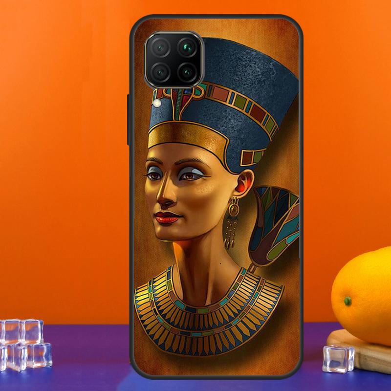 Egypt Nefertiti Anubis Ankh For Huawei Nova 12s 12i 11i 5T 9 10 SE Y91 Y90 Y60 Y70 Y72 Y61 P60 Pro P20 P40 P30 Lite Case