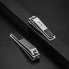 Zhang Xiaoquan Arc-Shaped Stainless Steel Nail Clippers with Foot File, Single Pack for Home Use.
