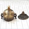 Taishan Stone Guardian Three-Legged Incense Burner Bowl Incense Holder With Handle Yoga Meditation Home Decor Ancientstyle