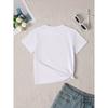 Boys' T-Shirt with a Green Train Design - Stylish Round Neck, Multi-Functional