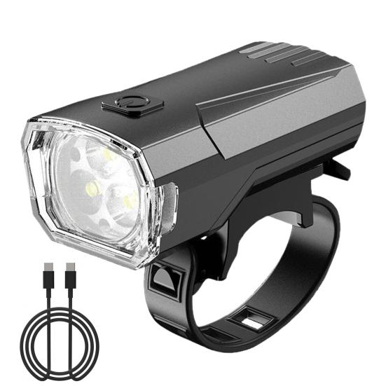 Vodotěsné režimy Světlomet na kolo Nastavitelný Dobíjecí USB Univerzální MTB Silniční Horské kolo Noční jízda LED Přední světlo
