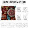 Bohemian Style Cushion Cover Pillowcase Ultra Soft Skin Friendly Fabric Cloud Like Comfort & Concealed Zipper