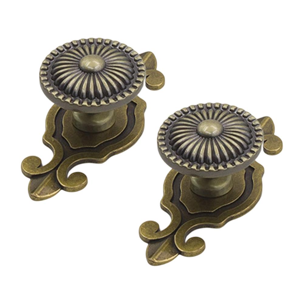 Round Drawer Knobs for Kitchen For Cabinets Shoe Boxes Zinc Alloy Handles Suitable for Two Centimeter Door Thickness with Screws