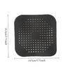 2PCS Hair Filter Bathroom Kitchen Silicone Floor Drain Stick Anti-blocking and Deodorant  Sink Strainer Kitchen Accessories