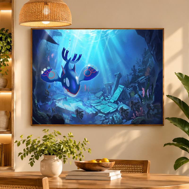 5D Diamond Painting Greninja DIY Full Drill Diamond Art Kit Home Decoration