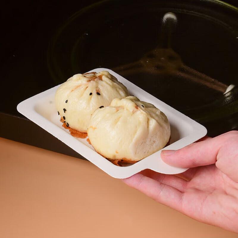 Fan Shun Disposable Rectangular Cake Dessert Plates