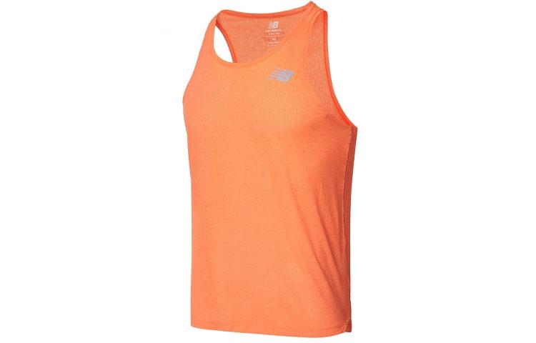 New Balance Tank Top Men s Orange AMT21260-VO2 L