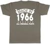 Made in 1966 All Original Parts Birthday Mens Short Sleeve TShirt
