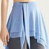 Women's Mesh Yoga Skirt Cover-Up: Anti-Exposure Fitness Skirt for Spring/Summer, One-Piece Butt Cover for Running