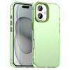 For iPhone 17 Case PC+TPU+PET Matte Anti-Drop Phone Back Cover