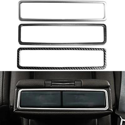 Rear Water Cup Holder Panel Decoration Sticker Trim For Mercedes Benz GLE GLS GLB A C GLC S Class W177 W167 W205 X253 GLA X156